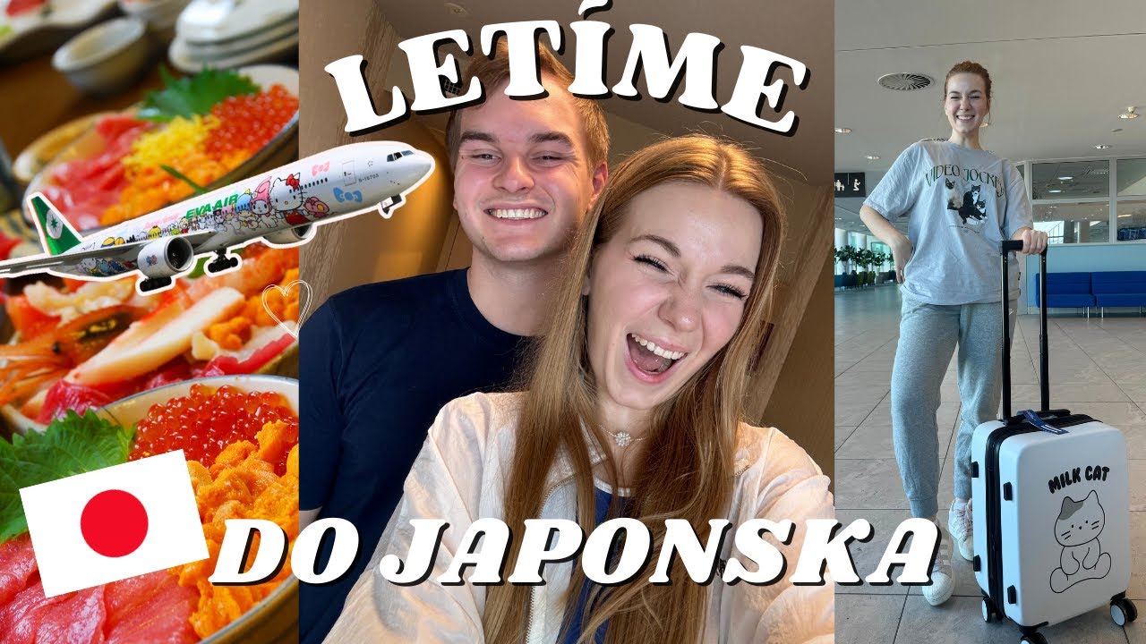 CESTA DO JAPONSKA, BYDLEN&Iacute; V TOKYU, JAPONSK&Aacute; SN&Iacute;DANĚ (vlog kubaadanca)