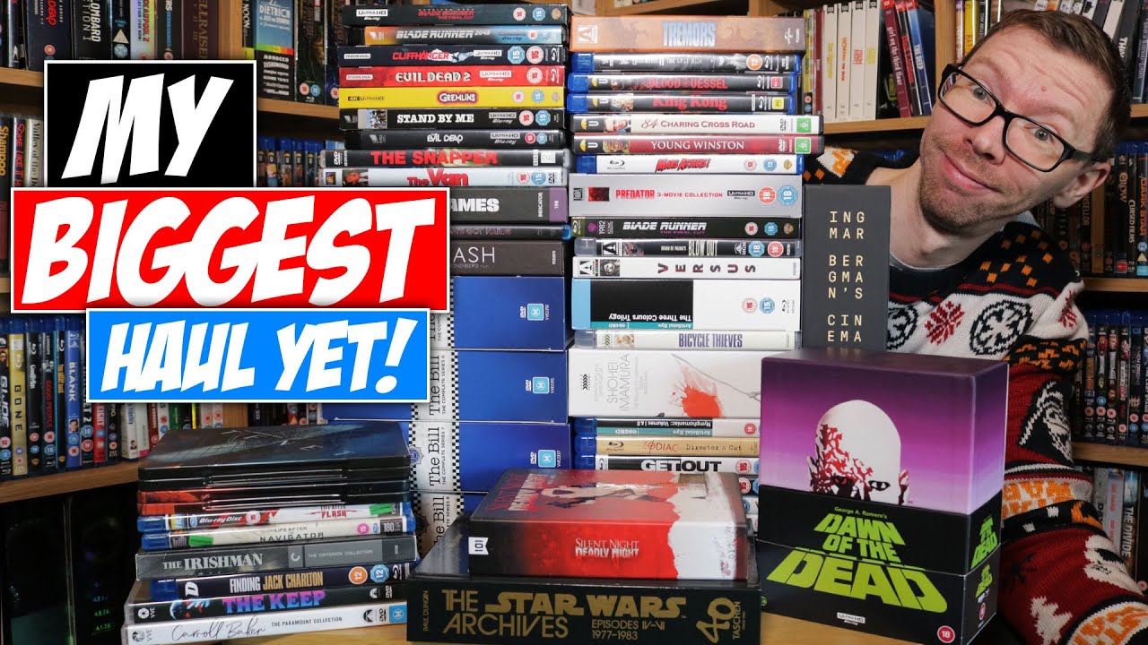 Nov / Dec ULTIMATE HAUL | Movie Collection Update | Blu Ray Collection Update
