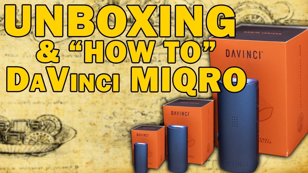 Unboxing and How To Use the Davinci MIQRO