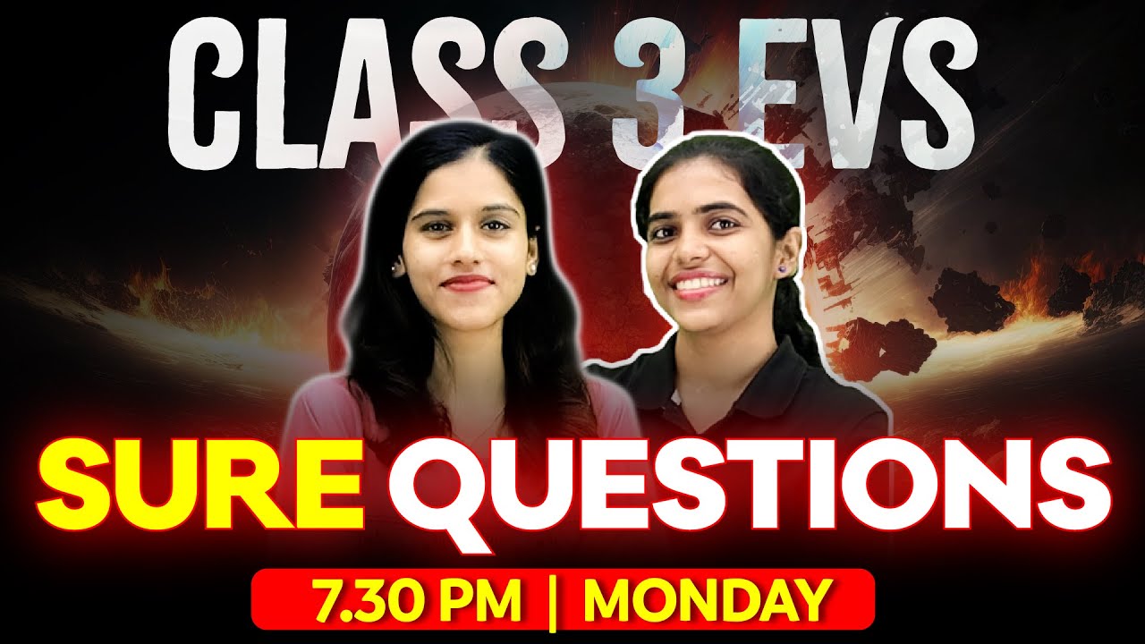 Class 3  Evs Public Exam | Sure Questions | Exam Winner Class 3