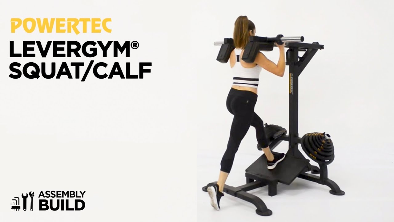 POWERTEC LEVERGYM&reg; SQUAT/CALF - ASSEMBLY BUILD