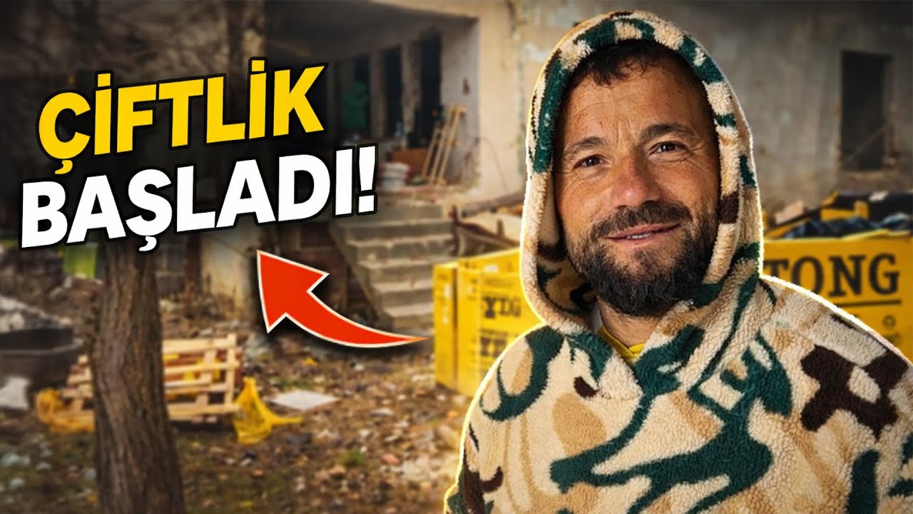 Çiftlik Kuruyoruz! | İnşaatın İlk Günü