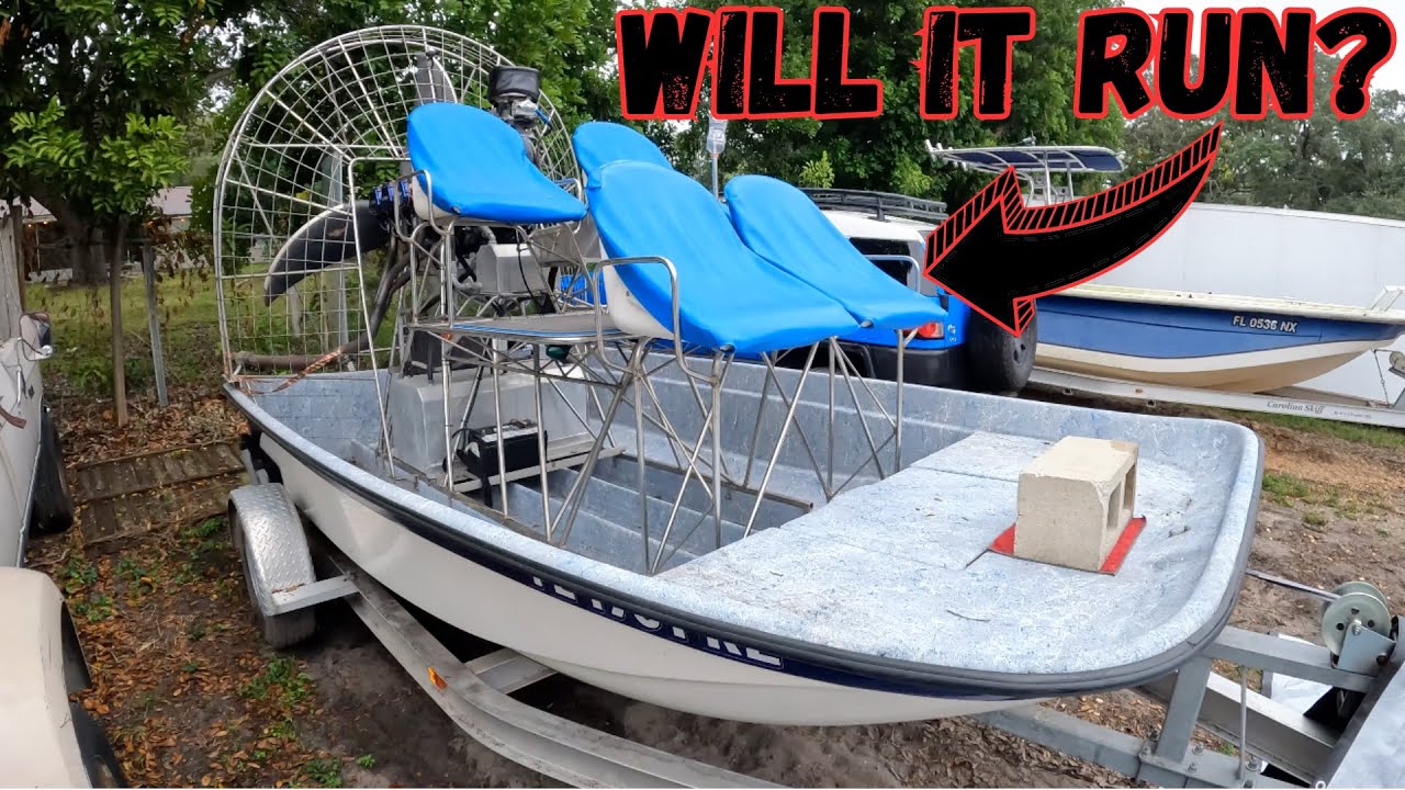Will My Air Boat Start After Sitting For 2 Years?