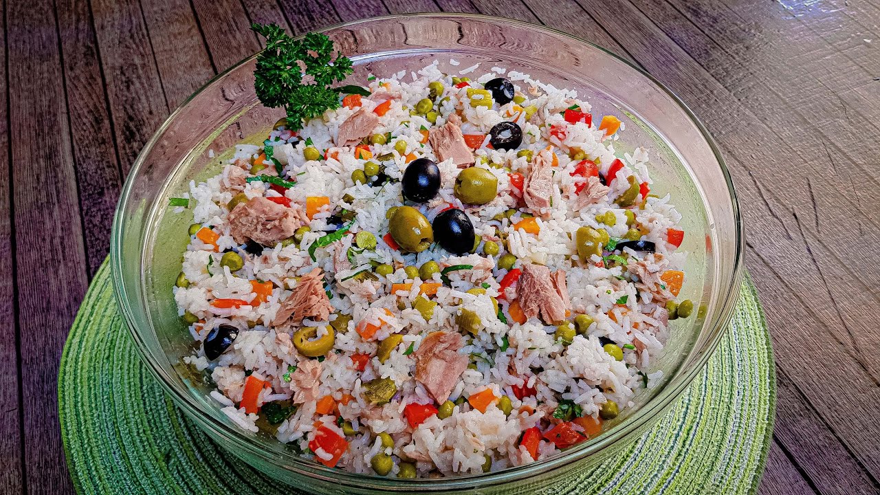 Лучший рецепт рисового салата, который я когда-либо делал