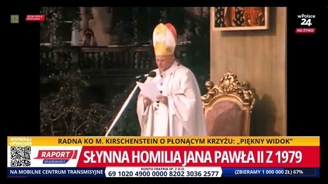 Słynna Homilia Jana Pawła II z 1979 r.