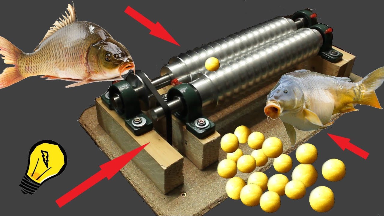 Boiliemaschine selber machen. Boilies herstellen