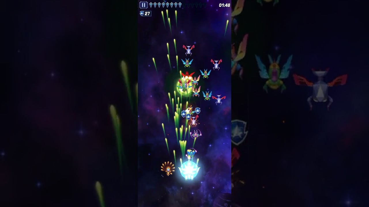 Galaxy Shooter Gameplay Level-4 Part-2