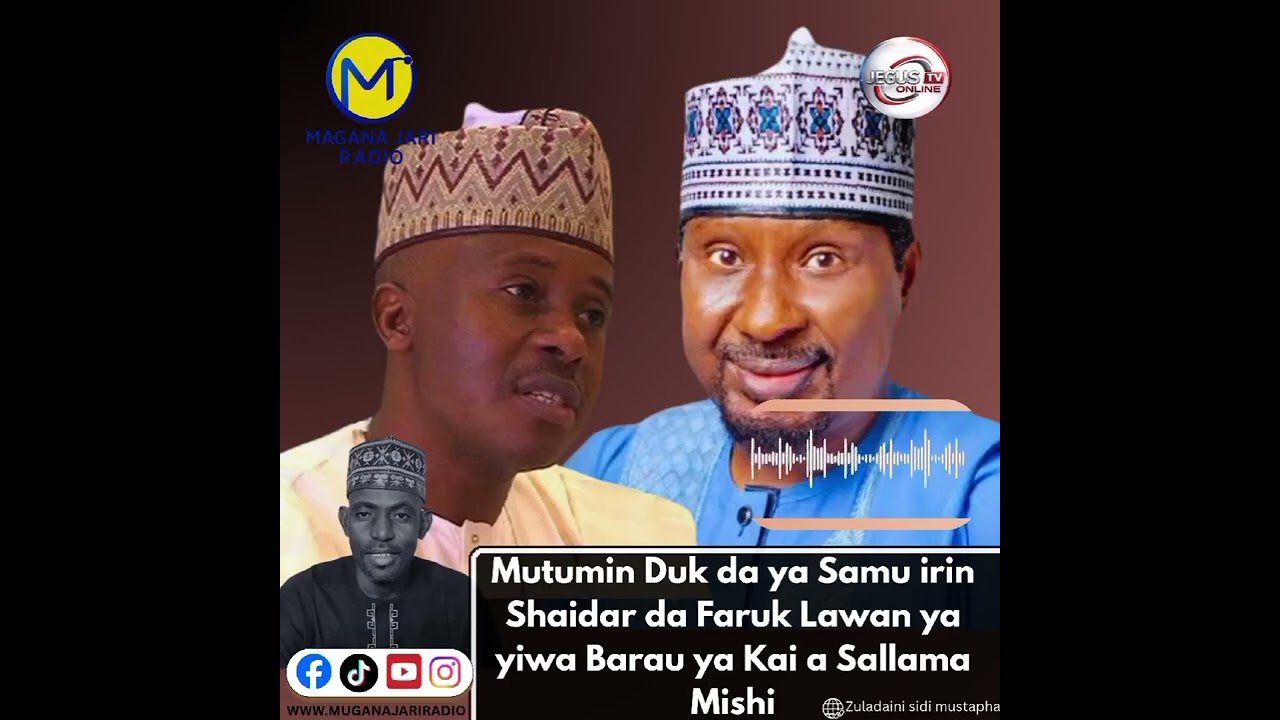 Mutumin Duk da ya Samu irin Shaidar da Faruk Lawan ya yiwa Barau ya Kai a Sallama Mishi