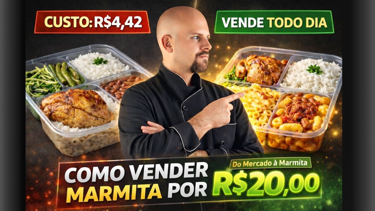 De R$4,42 para R$20: A Marmita que Vende Todos os Dias | Do Mercado à Marmita (Ep.20)
