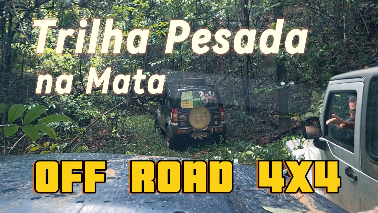 Trilha Pesada na Mata Fechada | Off-road 4x4 em Miraí – MG