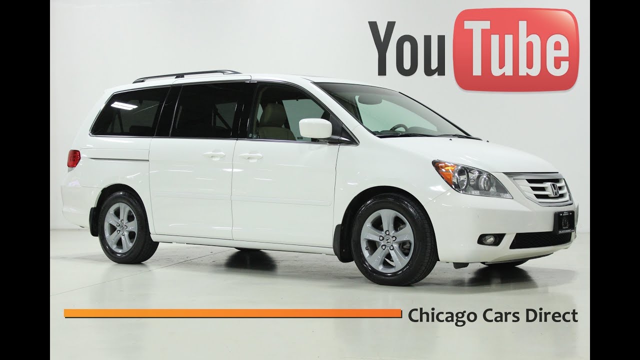 Chicago Cars Direct Presents 2008 Honda Odyssey Touring. Taffeta White/Ivory. #036250