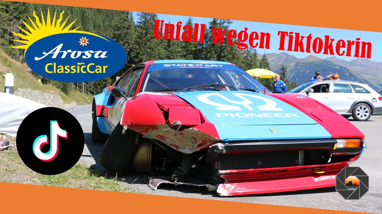 Marshal filmt TikTok und bam Unfall | Clasic Cars Arosa 2021 | Silvan Kuster | Vlog #30 | CH-Deutsch