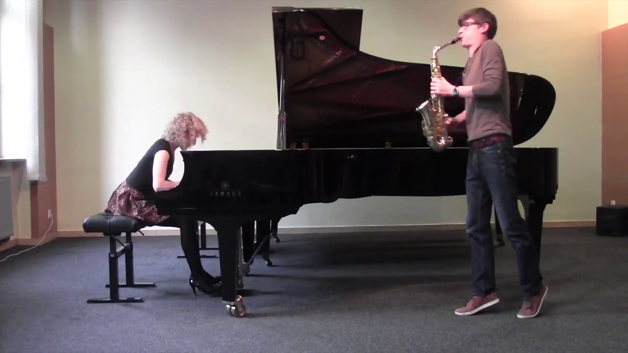 William Albright - Sonata for saxophone and piano (MagDus Duo)