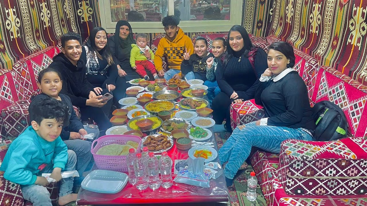 احلى تجمع وعزومه جميلة لمهند بعد رجوعه بالسلامة مع العيلة وفرحة من القلب
