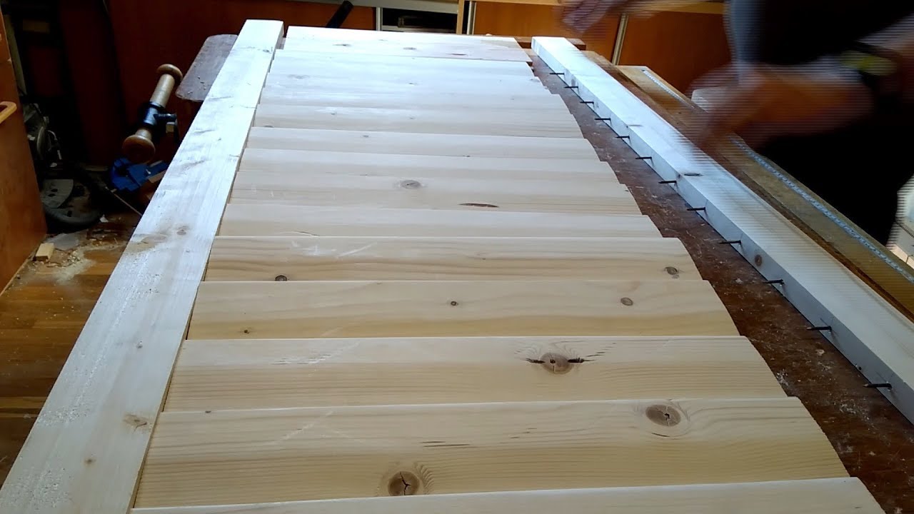 Raam shutters van steigerhout