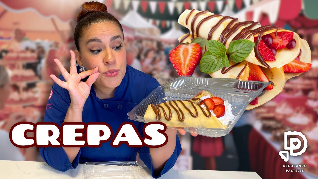 Deliciosas crepas para venta!!! 💖💸