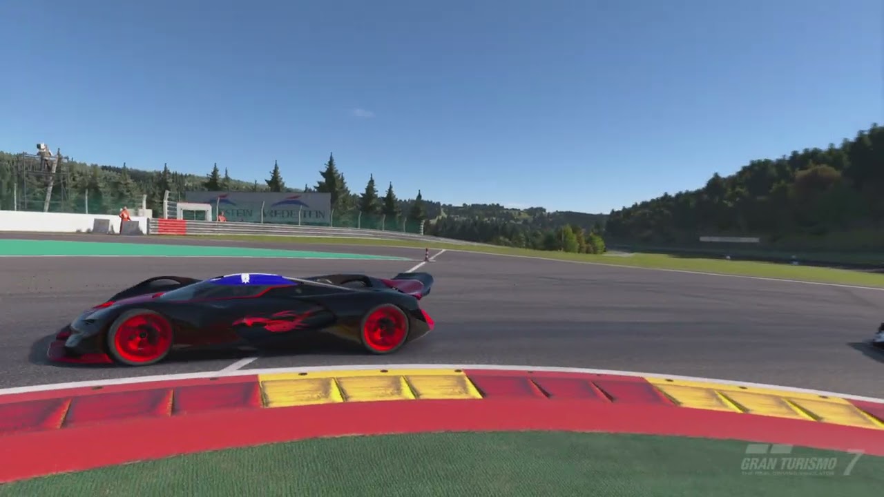 Spa 2 lap backside trackside VR