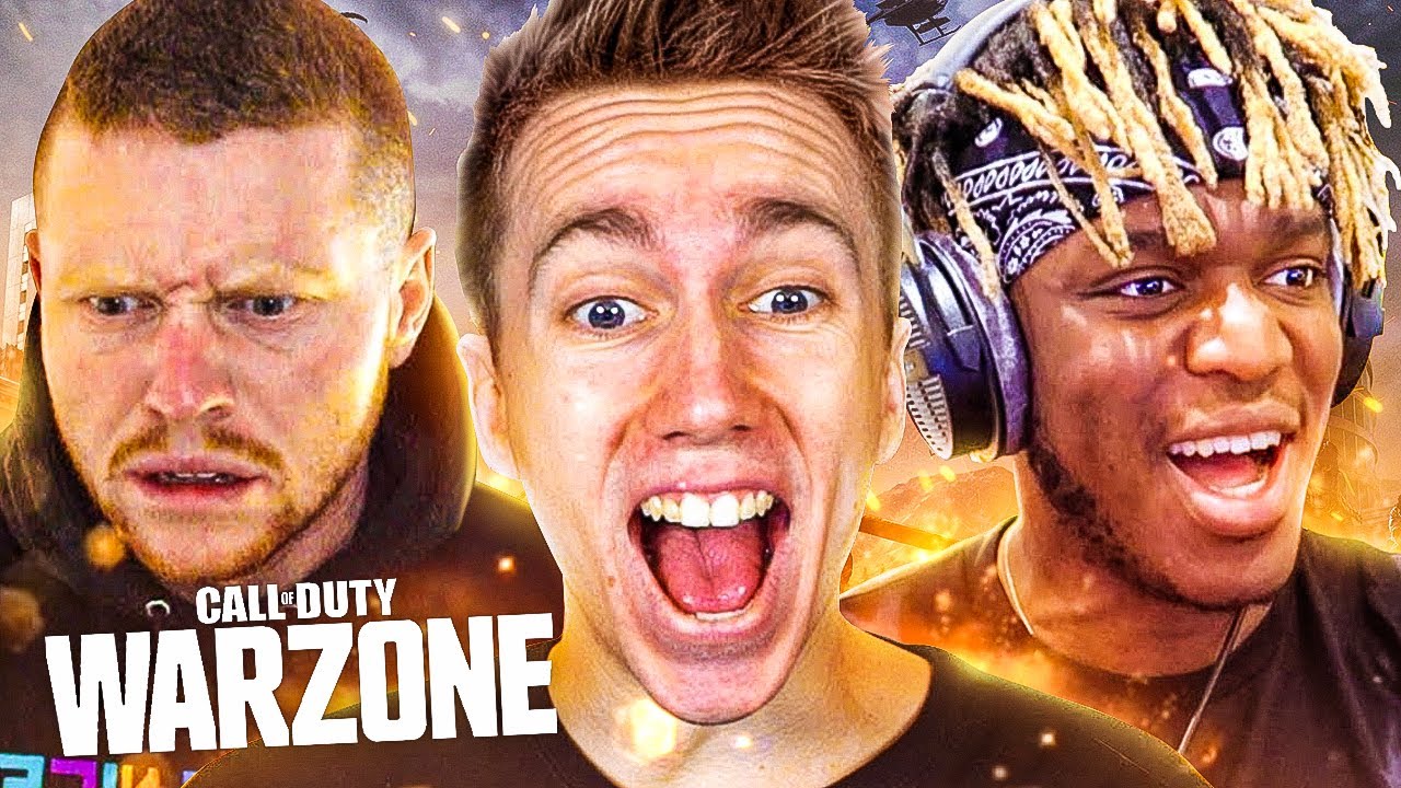 WINNING ON WARZONE With JJ and Ethan (Call of Duty: Modern Warfare Battle Royale)