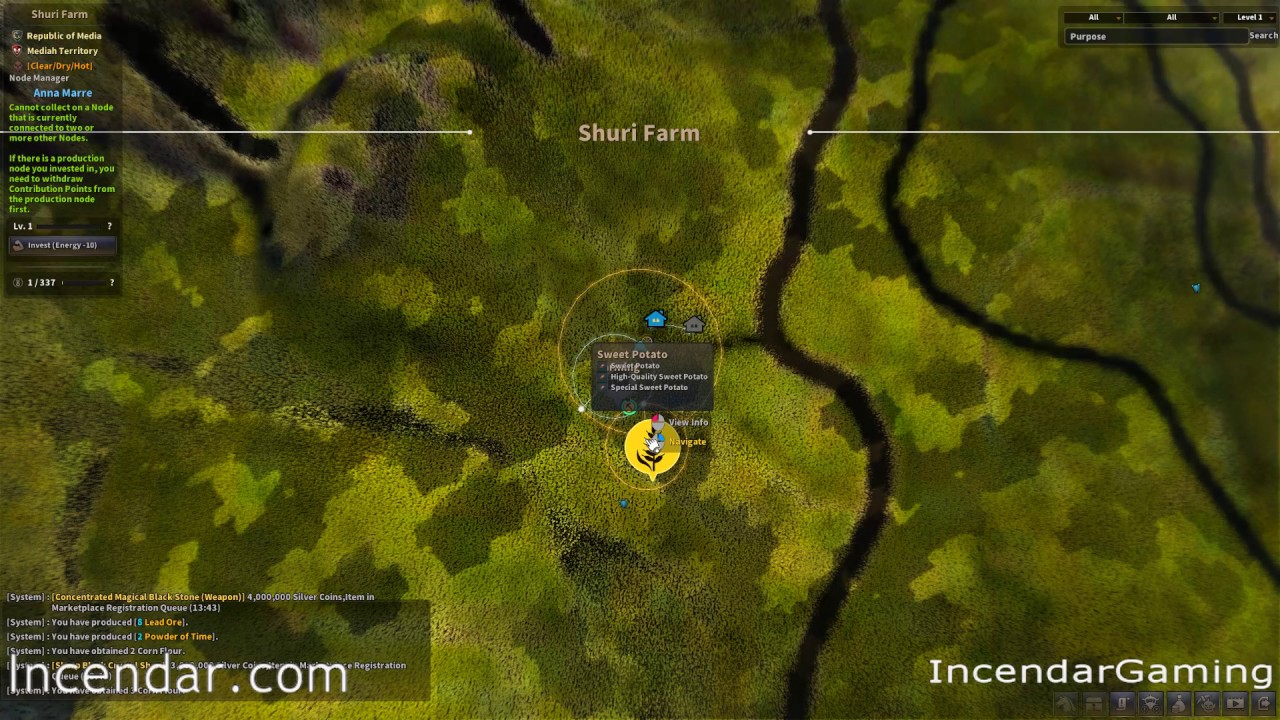 Special Nodes for Cooking Alchemy Trading Life Alchemy Stone BDO Black Desert Online