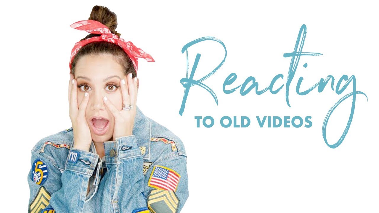 Reacting to Old Videos | Ashley Reacts