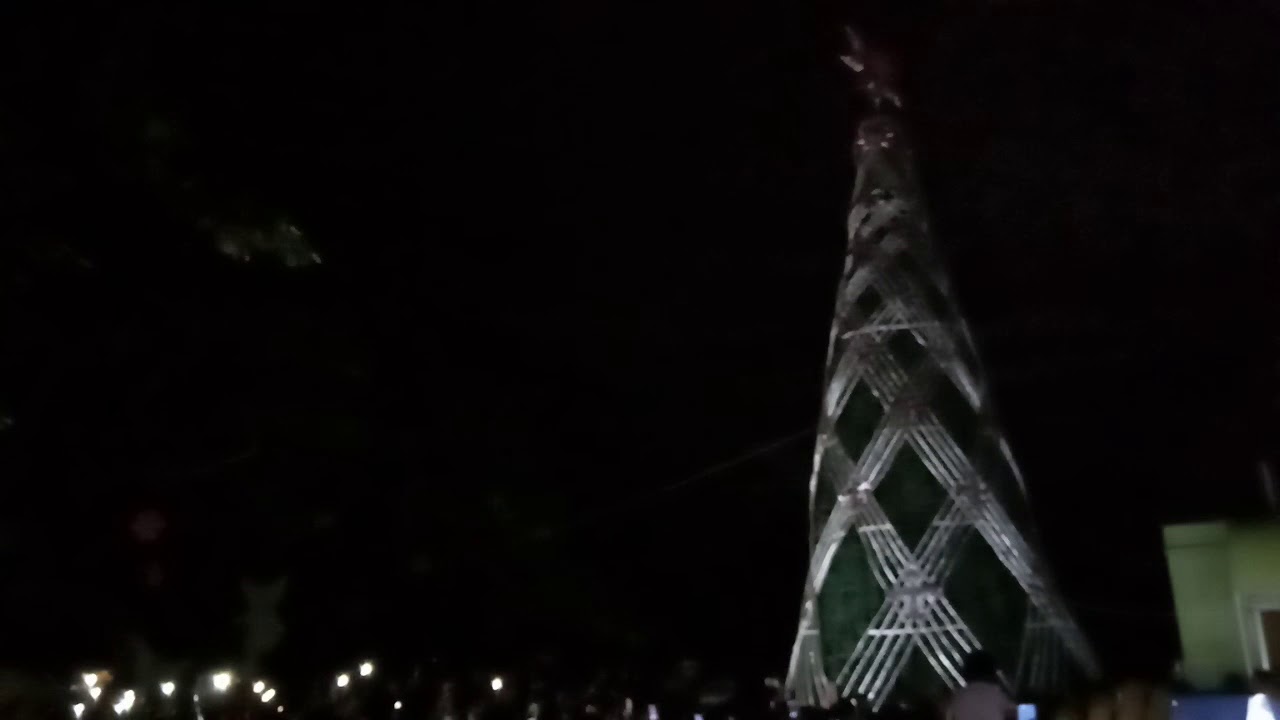 Frankie Shone December 1,2017 Lightning of Christmas Tree at Bulan Sorsogon - Pamilya Kidoy