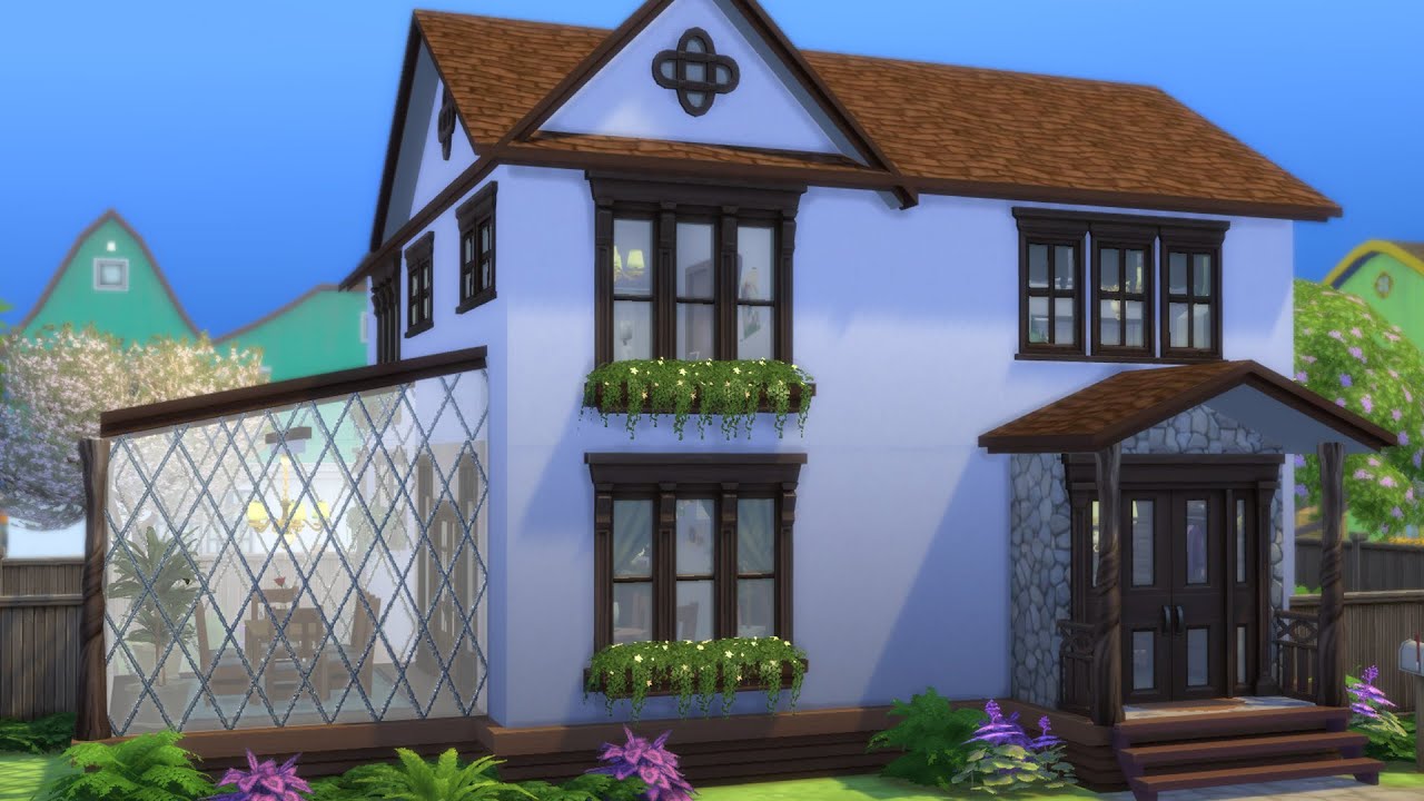 🏡 Rodzinny dom w Innisgreen 🍀 || The Sims 4 Speed Build | No CC