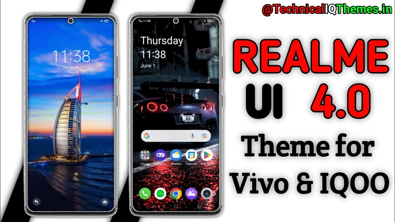 Realme UI 4.0 Theme for Vivo & IQOO Device @TechnicalRajaVarma