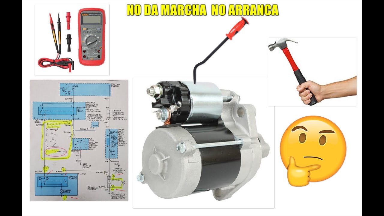 MI CARRO NO DA MARCHA NO ARRANCA sera que funciona el martillo