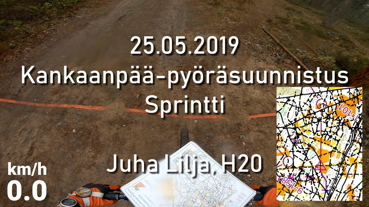 Kankaanpää-pyöräsuunnistus, sprintti