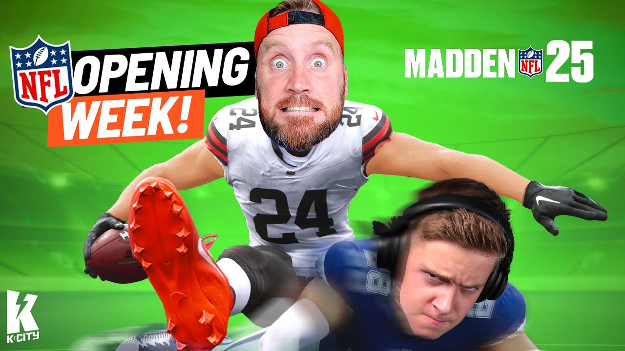 Открытие недели НФЛ в Madden 25 (Папа против Сына)