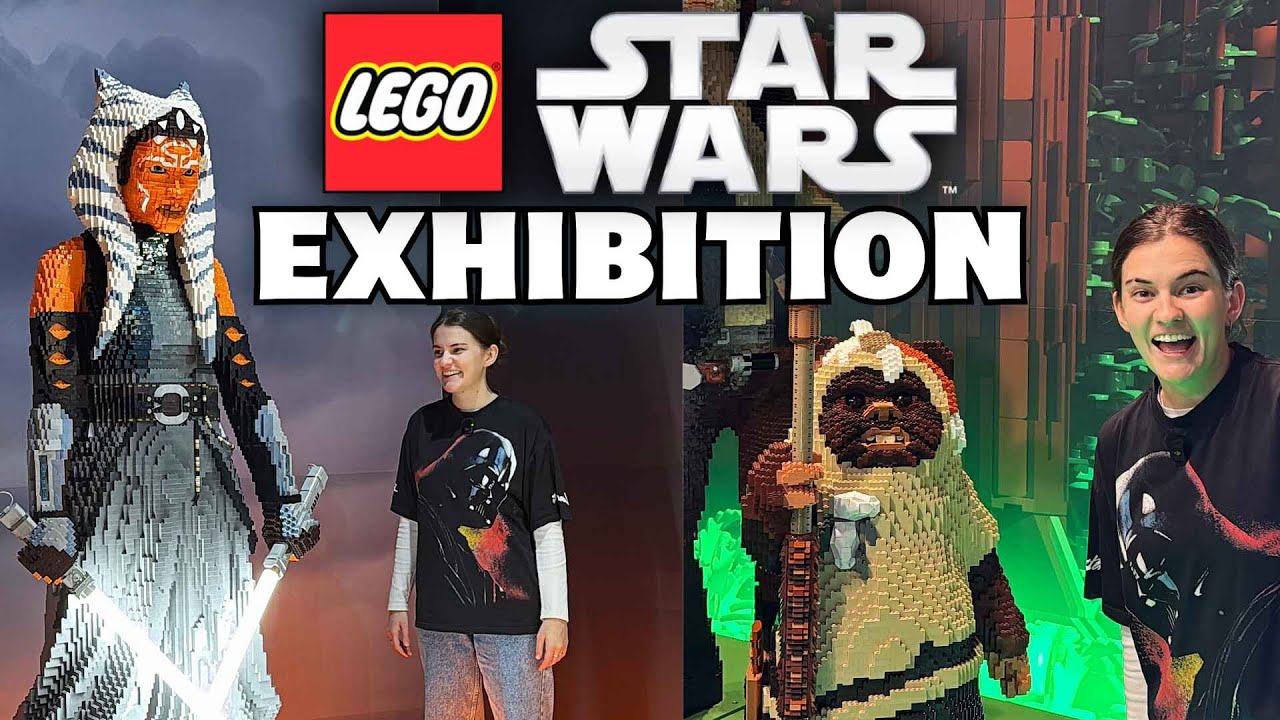 Official LEGO Star Wars Exhibition Melbourne 2025! FULL VLOG
