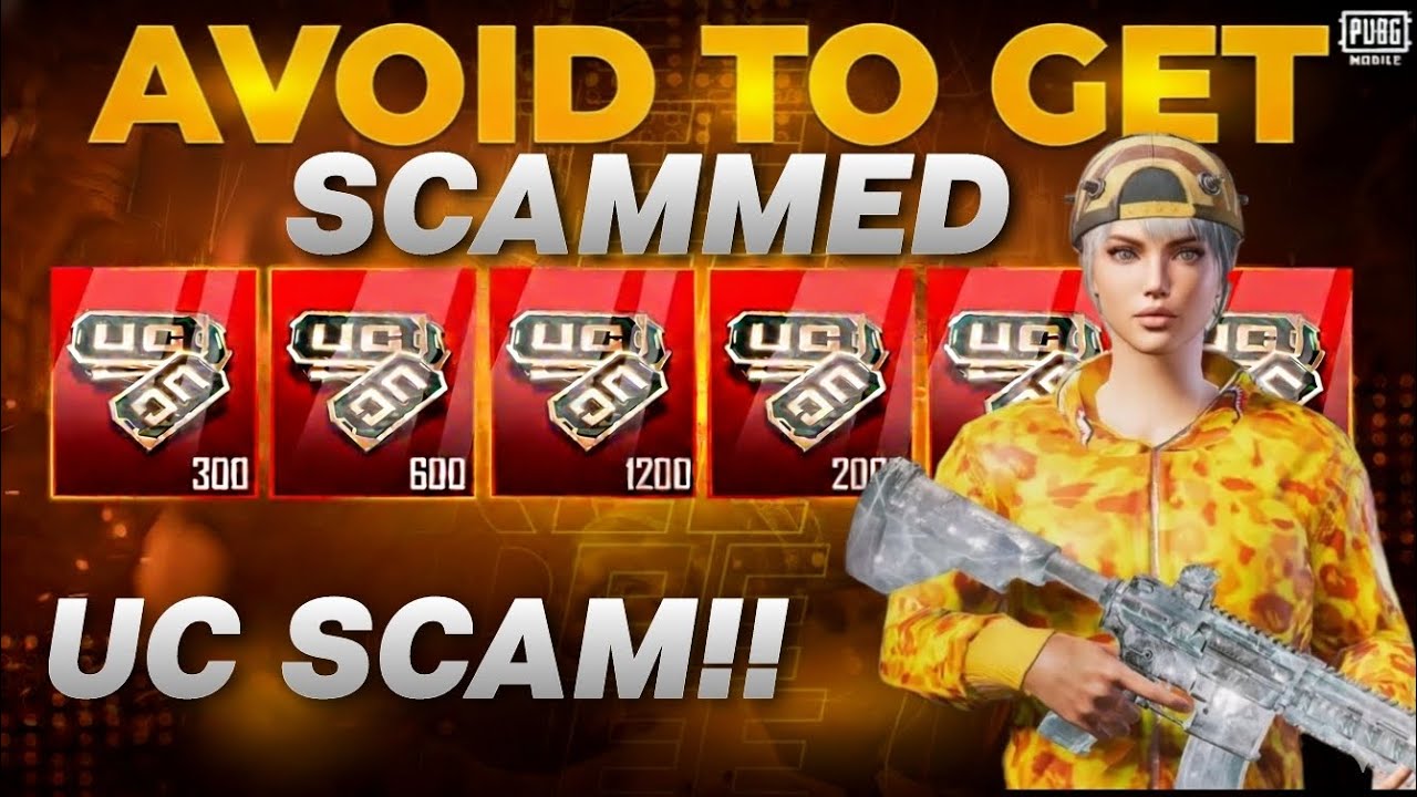🚫 STAY SAFE FROM SCAMMERS! | PUBG Mobile UC SCAM 🤯