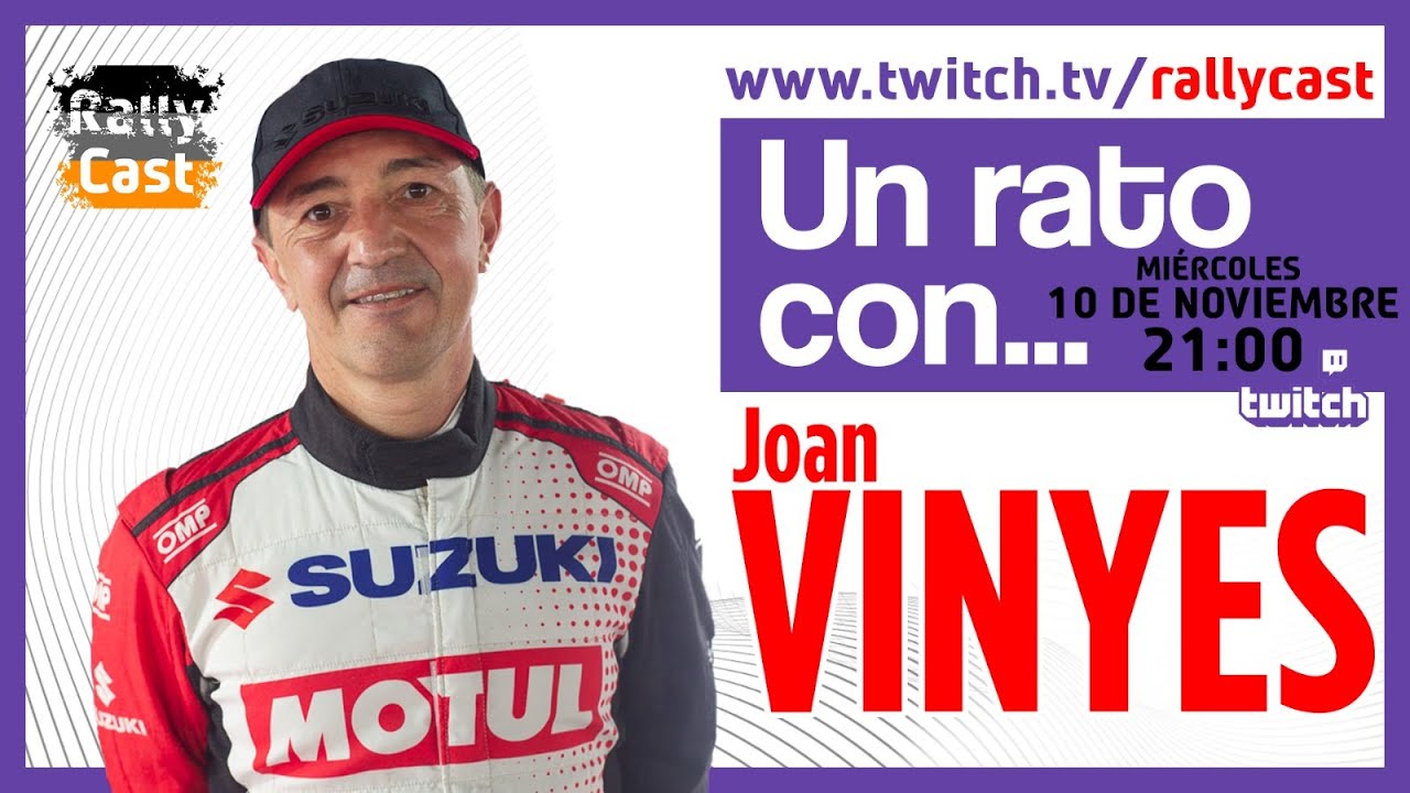 Un rato con: JOAN VINYES || Charlando en RallyCast