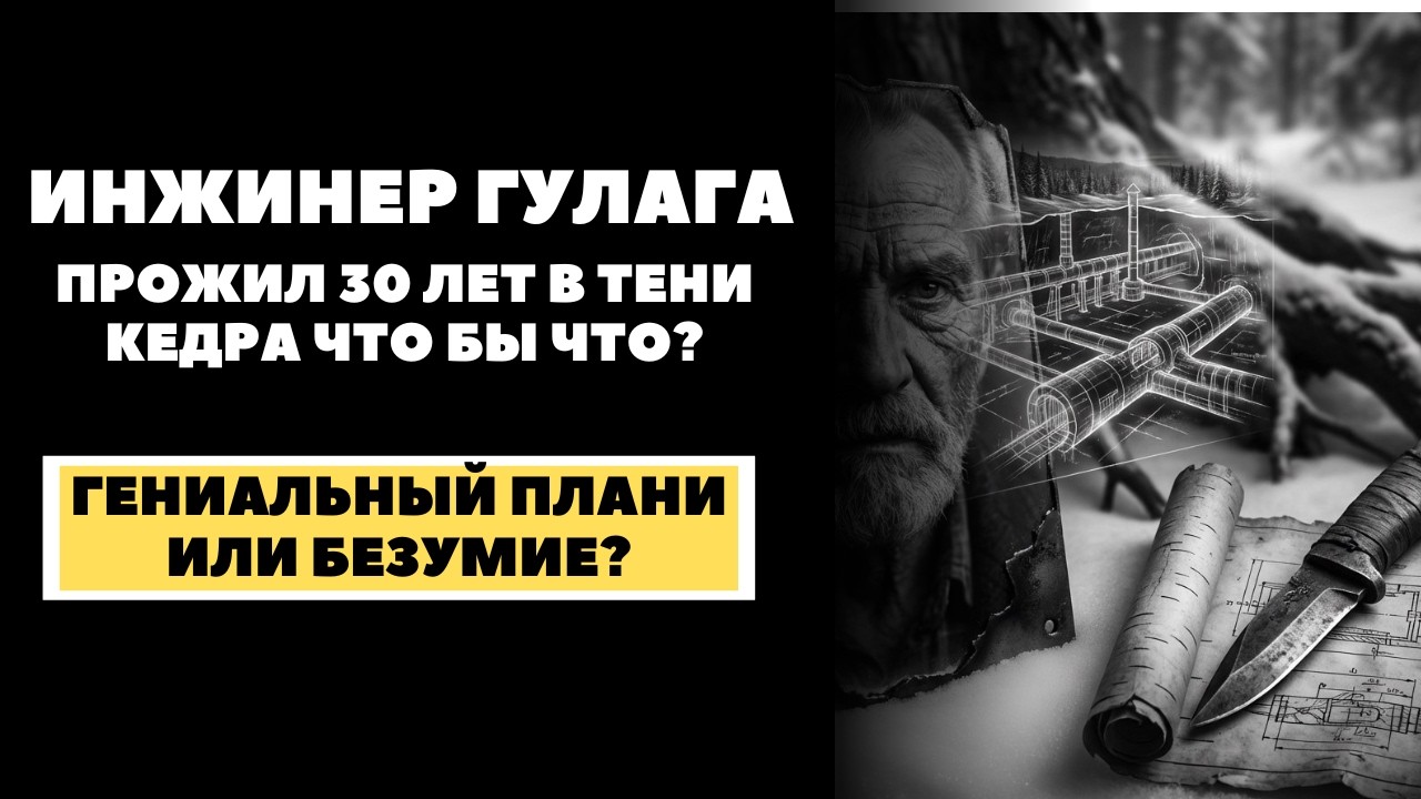 КРУПНЕЙШАЯ АВАНТЮРА ГУЛАГА: 30 ЛЕТ В КОРНЯХ ДЕРЕВА. НЕВЕРОЯТНАЯ ИСТОРИЯ !