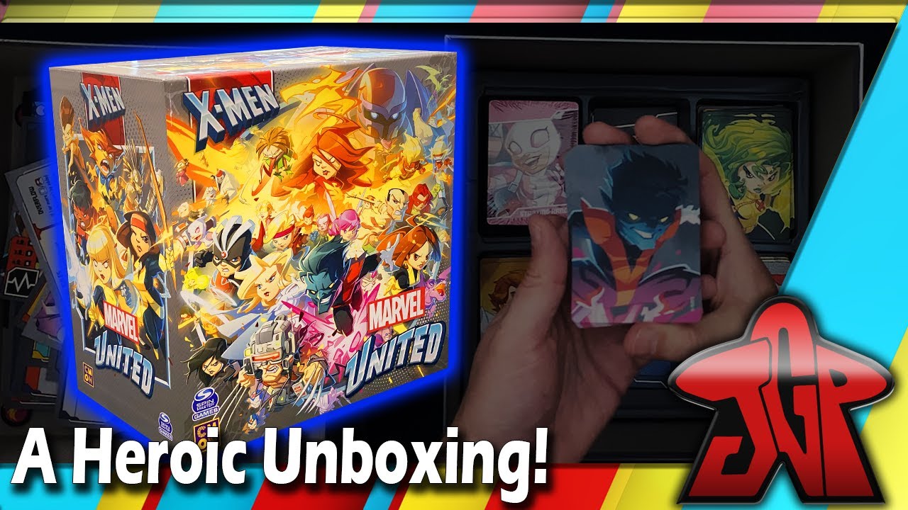 Marvel United: Stretch Goal Heroes unboxing