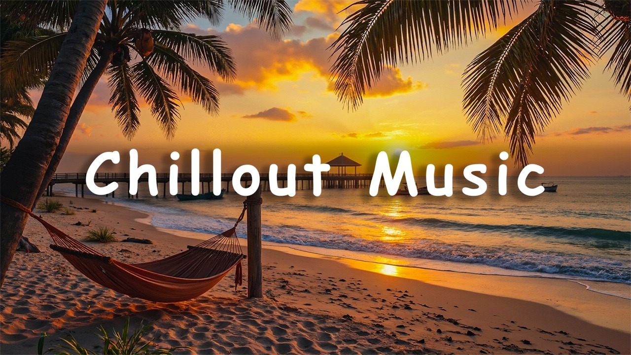 Tropical Sunset Vibes 🌅 Smooth Lounge Beats by the Sea