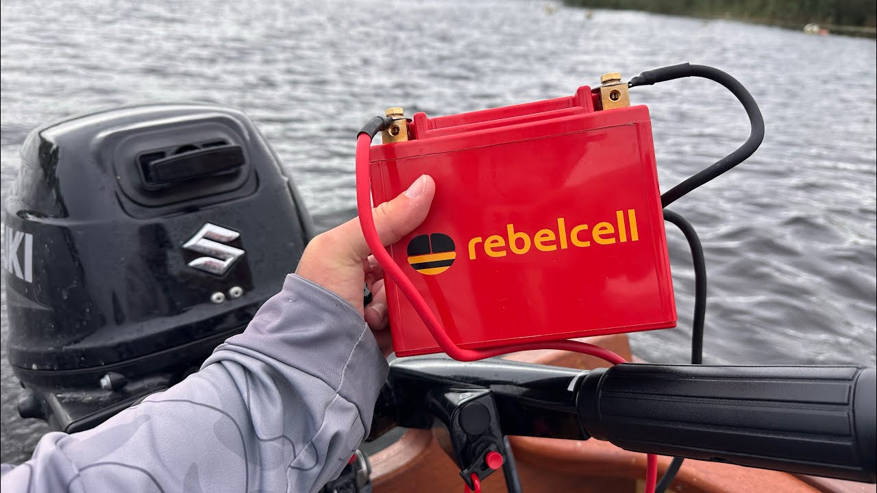 The Rebelcell lithium Starter Battery | Suzuki Outboard 