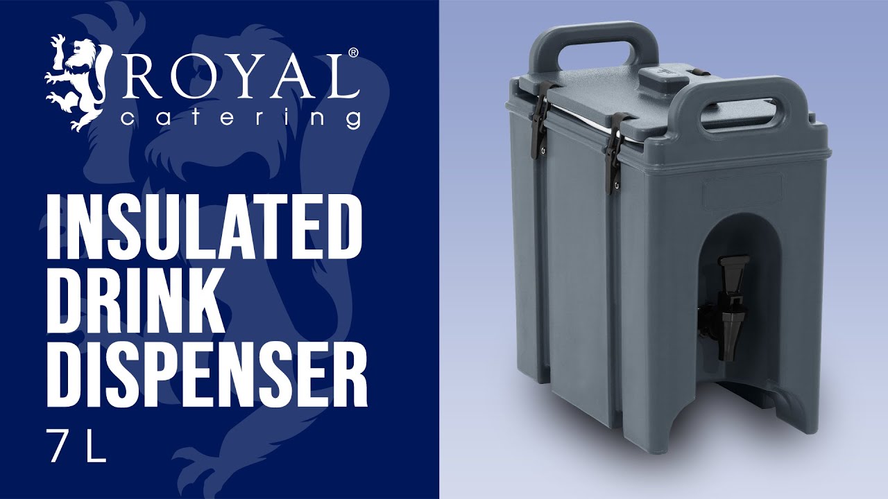 Insulated Beverage Dispenser Royal Catering RC-BDC70 | Product Presentation