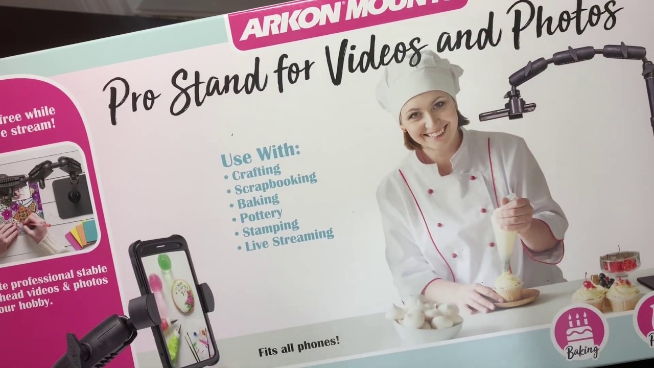 What I Use For My Videos | Arkon Mount
