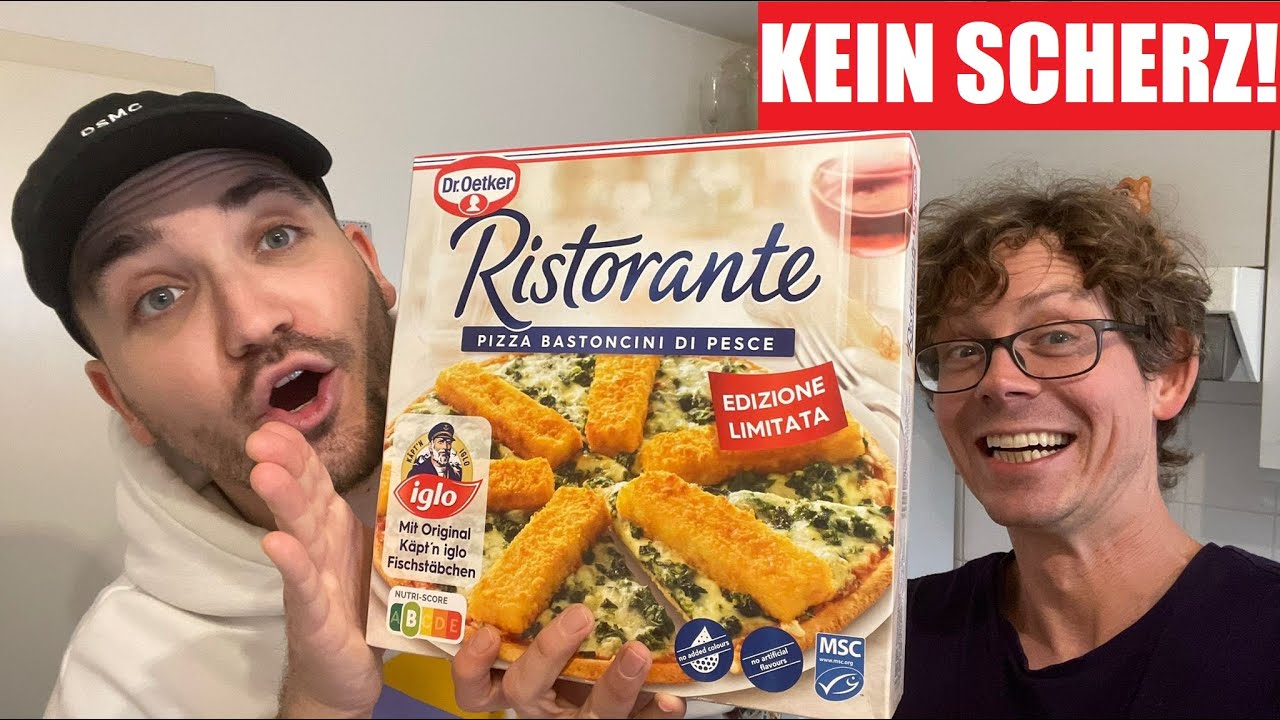 Fischstäbchen Pizza von Dr Oetker im Test!