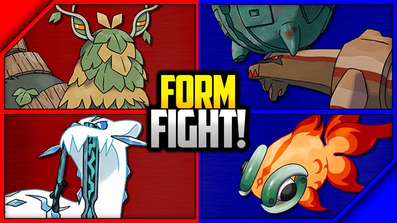 Wo Chien vs Chien Pao vs Ting Lu vs Chi Yu | Pokemon Scarlet & Violet Form Fight