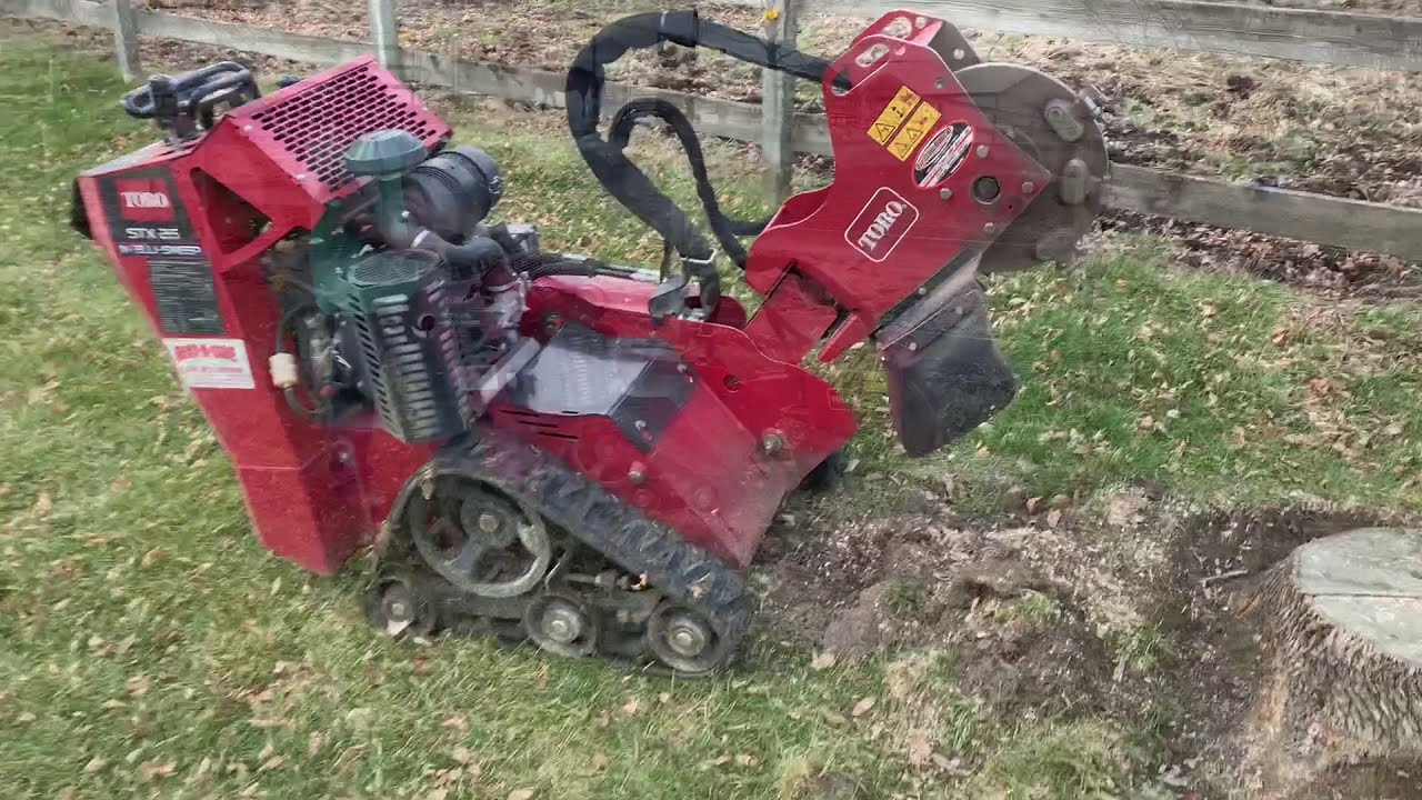 Toro STX26 Intelli-Sweep Stump Gringer