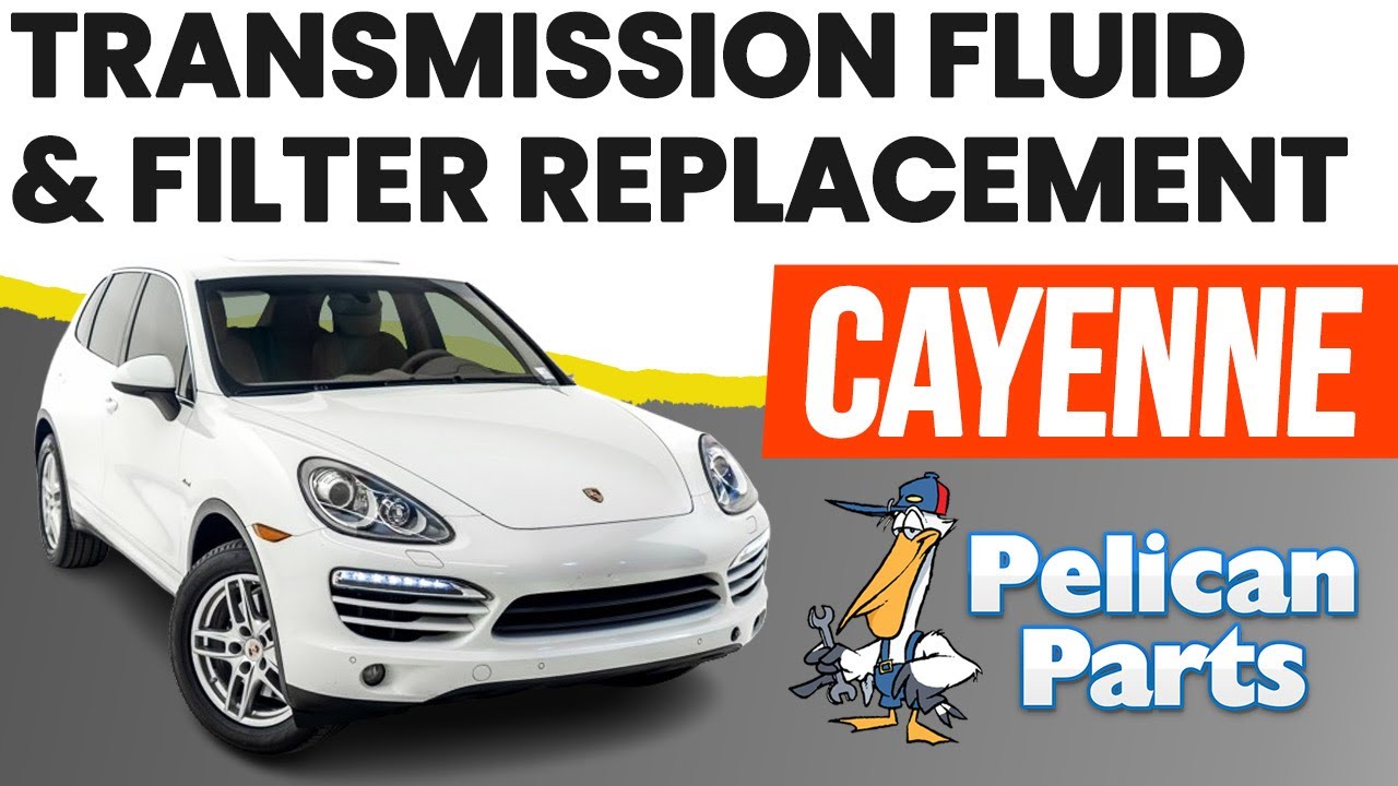 Porsche Cayenne 958 Transmission Fluid and Filter Replacement (2011-2019)