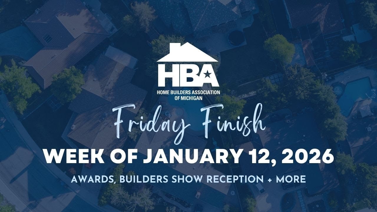 Awards, Builders Show Reception + More - Friday Finish Week of January 12, 2026