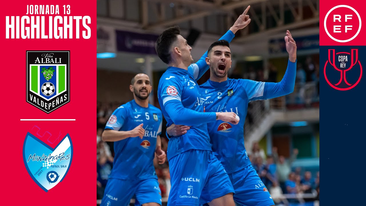 Resumen #PrimeraDivisiónFS | Viña Albali Valdepeñas 5-2 Quesos El Hidalgo Manzanares | Jornada 13
