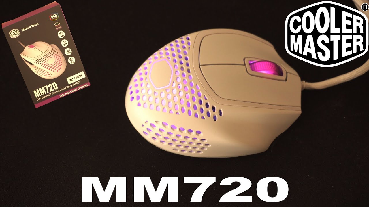 Cooler Master MM720 Unboxing Et Test  [49g ??]