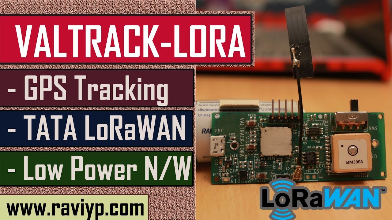 Designing a Low Power LoRaWAN based GPS Tracker - Long Battery Life