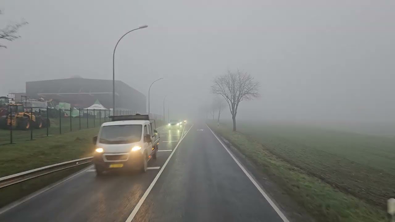 532 4K POV Real Driving Luxembourg to Belgium