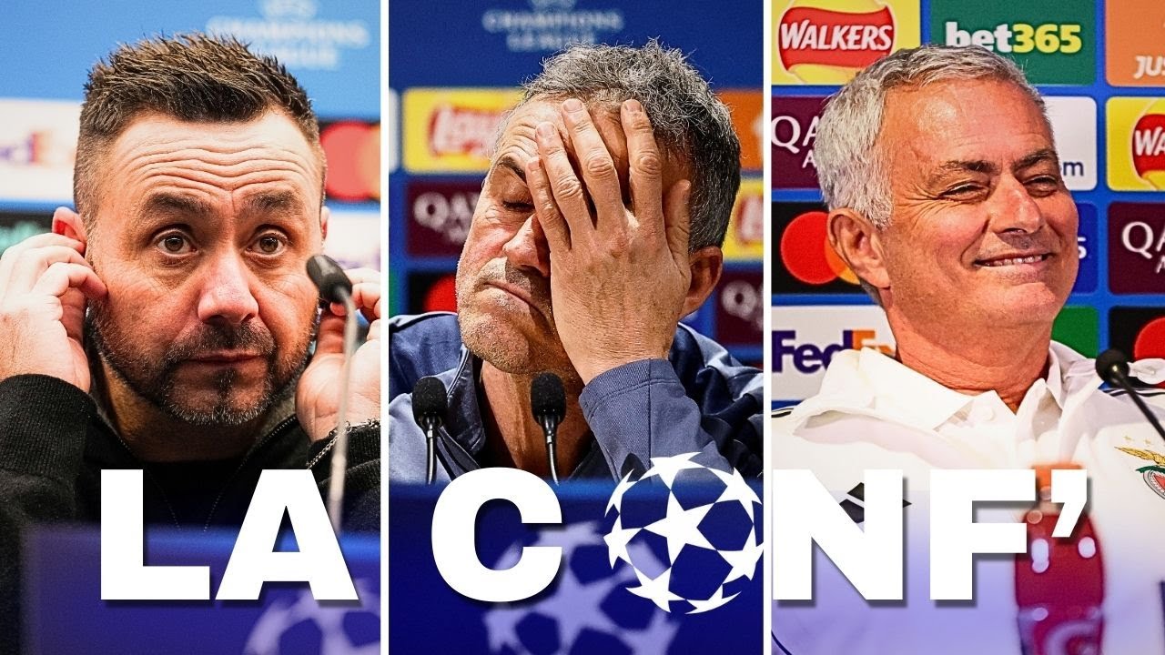 La HONTE de De Zerbi, Luis Enrique FRUSTRÉ... Toutes les RÉACTIONS après la FOLLE soirée de LDC !