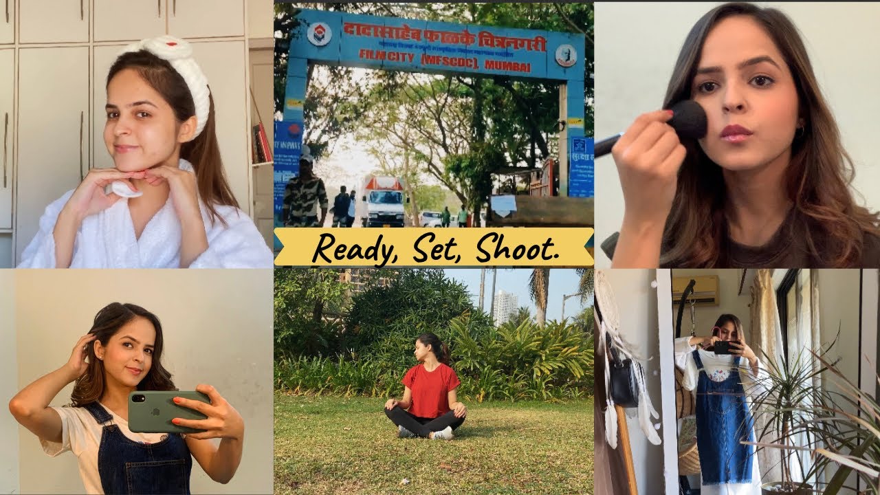 Get ready with me for shoot | Skin care, Makeup, Shooting & more | Palak Sindhwani